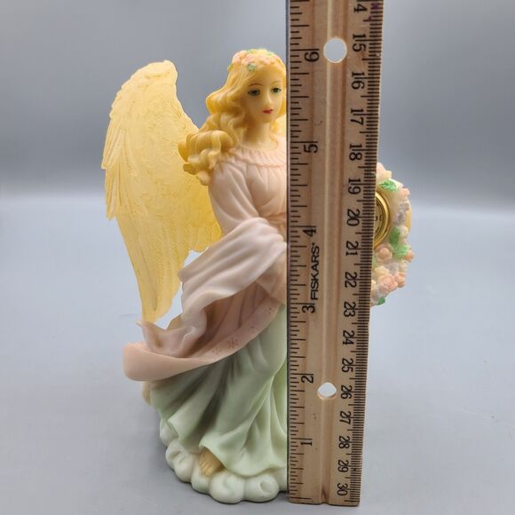 Vintage Angel Collectible Quartz Clock Angel Of The Month - Picture 12 of 12
